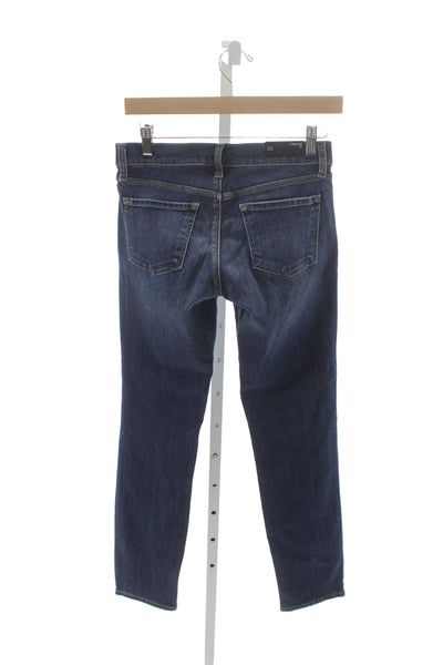 J Brand Womens Skinny Blue Mid-Rise Viscose Jeans Size 26