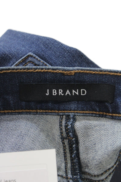 J Brand Womens Skinny Blue Mid-Rise Viscose Jeans Size 26