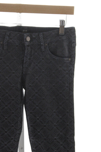 Citizens of Humanity Women Skinny Jeans Gray Rayon Mid Rise 25in Size 26