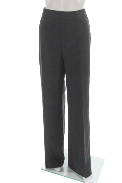 Spanx Womens Dress Pants Gray Pull On Rayon Blend Size XL