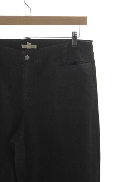 Eileen Fisher Women Blue Straight Jeans Mid Rise Cotton Blend Size 14