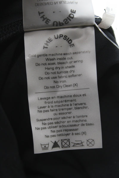 The Upside Women Black Ankle Sports Leggings Size 6