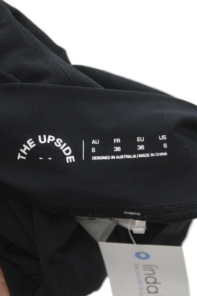 The Upside Women Black Ankle Sports Leggings Size 6