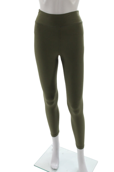 The Upside Womens Ankle Leggings Green Athleisure Size 6