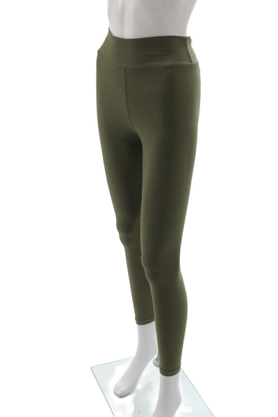 The Upside Womens Ankle Leggings Green Athleisure Size 6