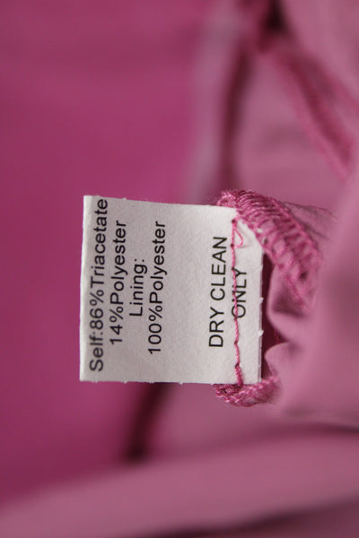 Bailey 44 Women Cowl Neck Camisole Pink Triacetate Sleeveless Party Size L