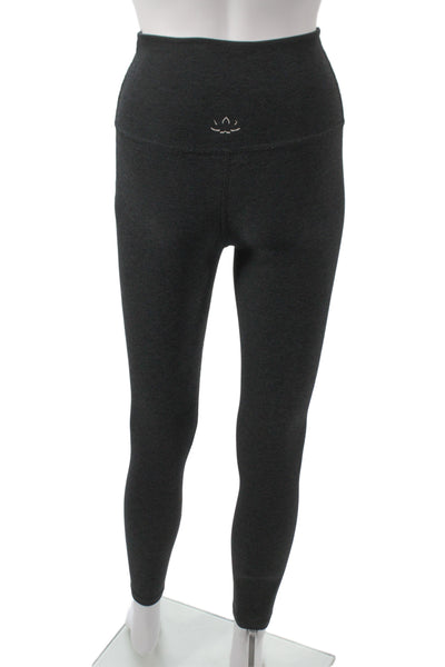 Beyond Yoga Women Ankle Gray Leggings Polyester Spandex Size XS