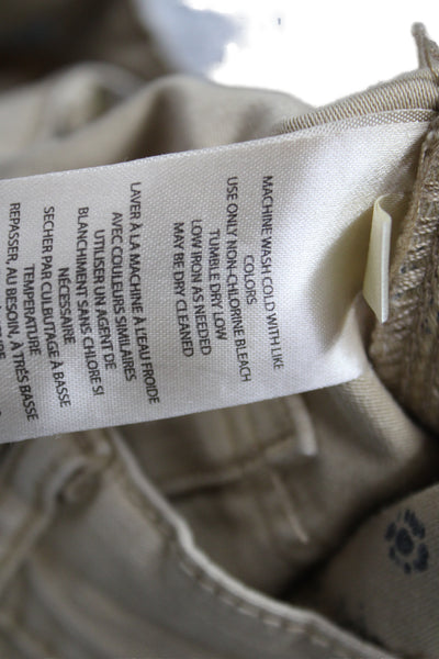 Pilcro Anthropologie Womens Carpenter Pants Beige Size 31