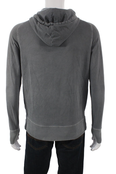 Bonobos Mens Pullover Gray Cotton Crewneck Long Sleeve Size S