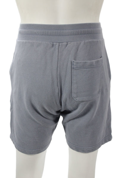 John Elliott Mens Sweat Shorts Gray Cotton Blend Drawstring Casual Size 1
