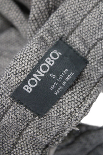 Bonobos Mens Sweat Shorts Gray Cotton Drawstring Athletic Size S
