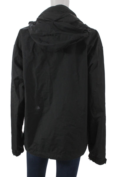 Helly Hansen Womens Equestrian Windbreaker Black Zip Long Sleeve Size XS