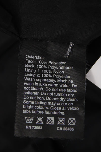 Helly Hansen Womens Equestrian Windbreaker Black Zip Long Sleeve Size XS
