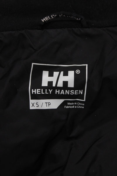 Helly Hansen Womens Equestrian Windbreaker Black Zip Long Sleeve Size XS