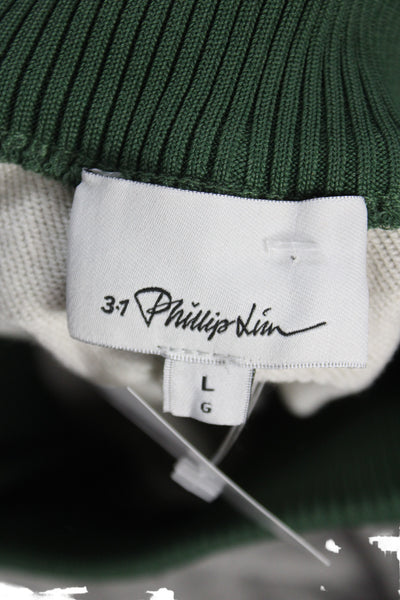 3.1 Phillip Lim Women Jogger Pants Gray Tie Waist Cotton Size L