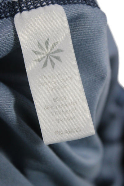 Athleta Womens Ankle Geometric Leggings Blue Size S