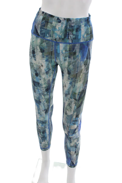 Lululemon Women Multicolor Geometric Capri Leggings Size 6