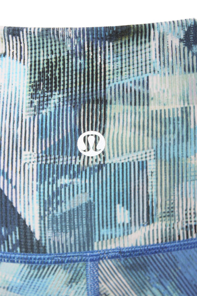 Lululemon Women Multicolor Geometric Capri Leggings Size 6