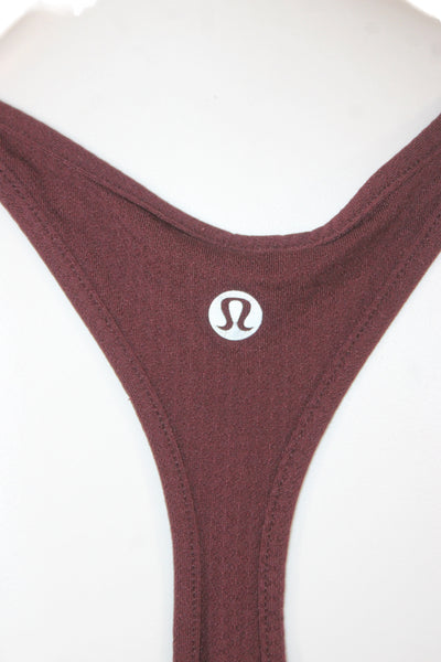 Lululemon Womens Purple Scoop Neck Sleeveless Athletic Tank Size 4