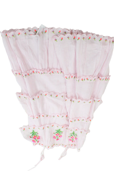 Love By Nellystella Childrens Girls Floral Embroidered Sun Dress Pink Size 4