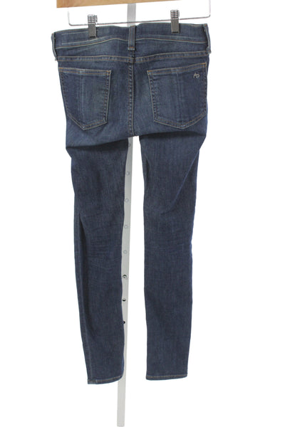 Rag & Bone Jean Womens Skinny Blue Jeans Size 25