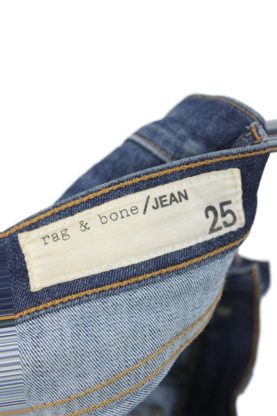 Rag & Bone Jean Womens Skinny Blue Jeans Size 25