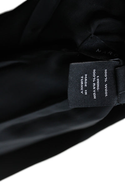 Marc By Marc Jacobs Mens Tuxedo Suit Jacket Black Wool Button Size L