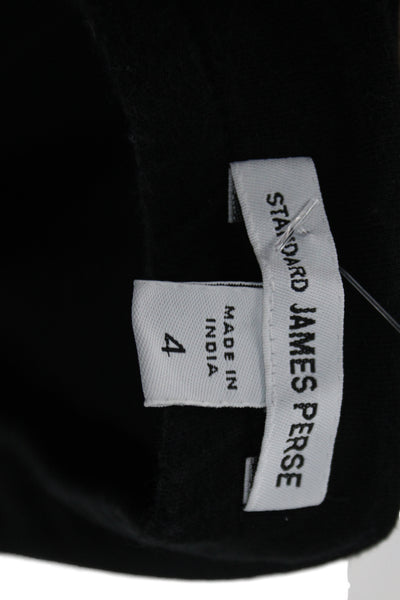Standard James Perse Women Tulip Skirt Gray Knee Length Cotton Size 4