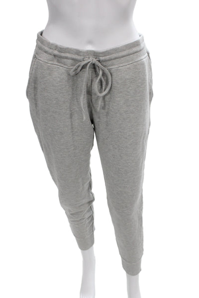 Vineyard Vines Women Jogger Pants Gray Rayon Drawstring Size S