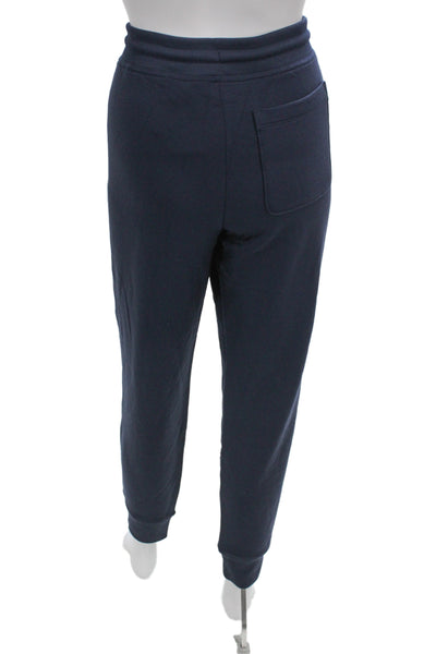 Vineyard Vines Women Blue Rayon Drawstring Jogger Pants Size S