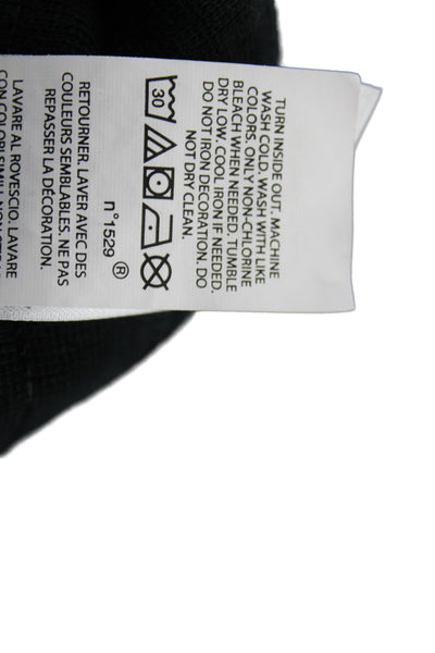 Polo Ralph Lauren Mens Black Cotton Sweatpants Drawstring Athleisure Size L