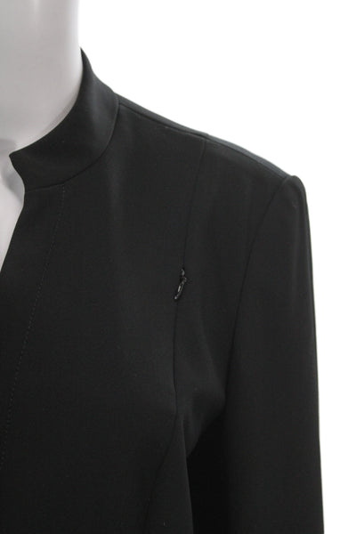 Carlisle Women Basic Jacket Black Polyester Long Sleeve Professional Size 8