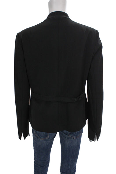Carlisle Women Basic Jacket Black Polyester Long Sleeve Professional Size 8
