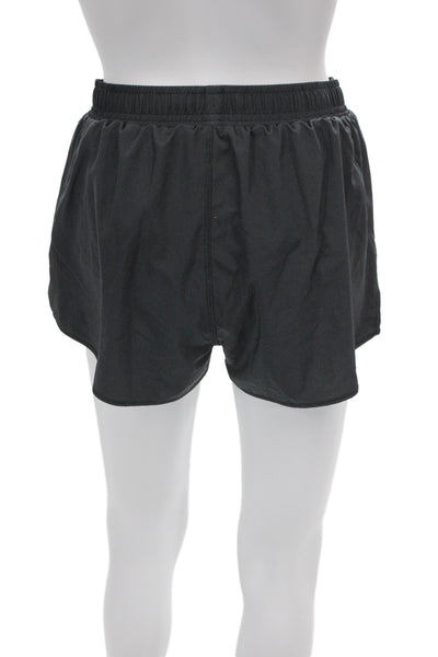 Alo Womens Athletic Gray Organic Cotton Drawstring Shorts Size S