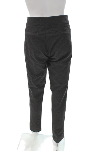 Ecru Women Gray Dress Pants Cotton Blend Pull On Inseam 28 Size 6
