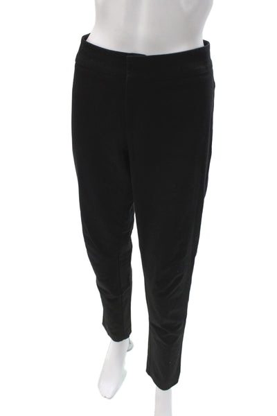 Ecru Women Dress Pants Black Pull On Classic Size 8