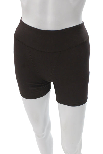 Lululemon Womens Athletic Brown Shorts Modal Elastane Size S