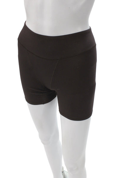 Lululemon Womens Athletic Brown Shorts Modal Elastane Size S