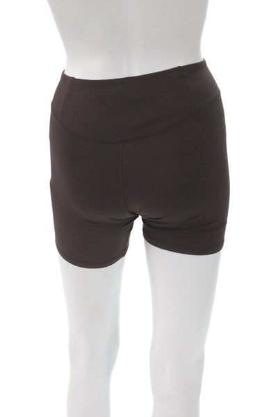 Lululemon Womens Athletic Brown Shorts Modal Elastane Size S