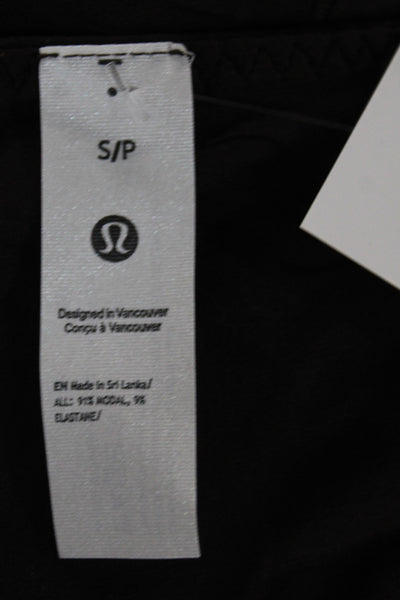 Lululemon Womens Athletic Brown Shorts Modal Elastane Size S