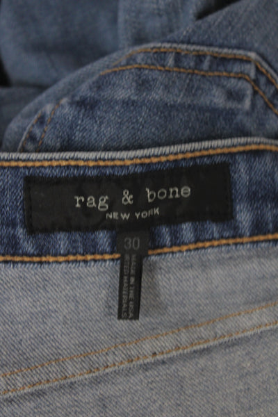 Rag & Bone Women Straight Blue Jeans Size 30