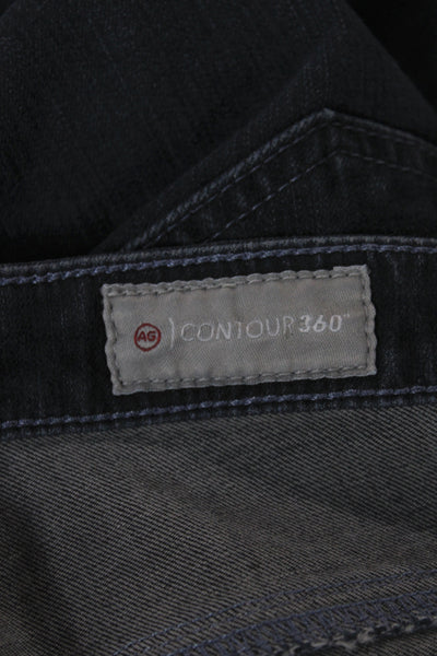 AG Adriano Goldschmied Womens Skinny Jeans Blue Mid Rise Inseam 28 Size 29