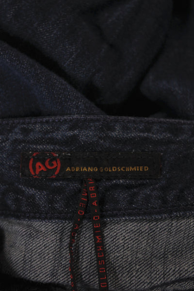 AG Adriano Goldschmied Women Bootcut Jeans Blue High Rise Cotton Size 30