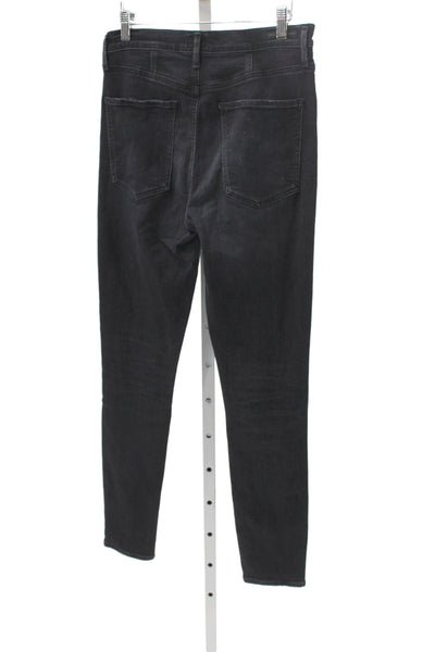 Citizens of Humanity Womens Skinny Jeans Black High Rise Size 30