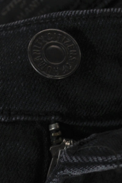 Citizens of Humanity Womens Skinny Jeans Black High Rise Size 30