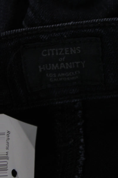 Citizens of Humanity Womens Skinny Jeans Black High Rise Size 30