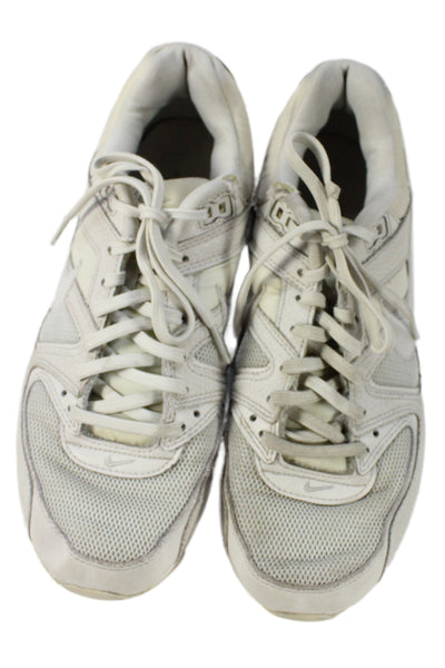 Nike Women's Lace Up Athletic Rubber Sole Sneaker Gray Size 9.5