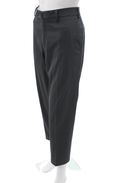 Loro Piana Mens Cropped Gray Pants Size 48