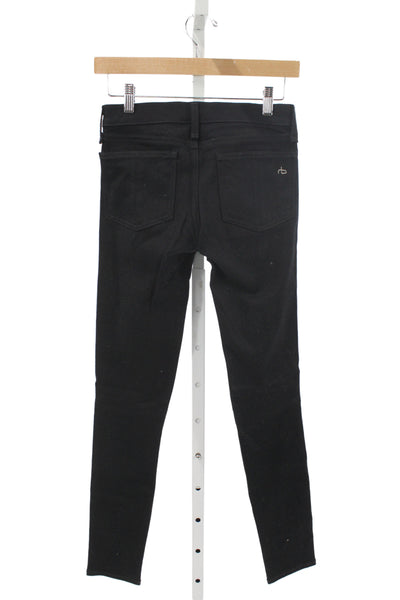Rag & Bone Jean Womens Black Skinny Jeans Size 25