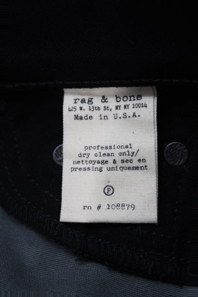 Rag & Bone Jean Womens Black Skinny Jeans Size 25